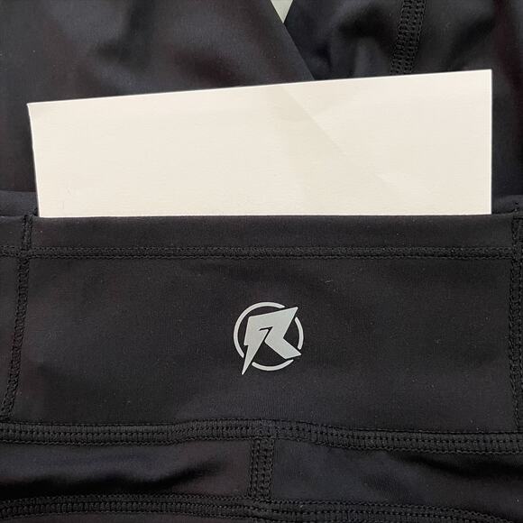 Raze Athletics Women's Pocketed 7/8 Leggings in Black Size 2XL - Picture 6 of 9